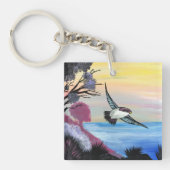 A Uitzicht vogels Sleutelhanger (Voorkant)