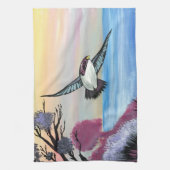 A Uitzicht vogels Theedoek (Verticaal)