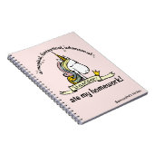 A Unicorn Ate My Homework Novelty Notitieboek (Rechterzijde)