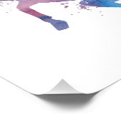 A Unicorn Foto Afdruk (Hoek)