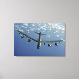 A US Air Force B-52 Stratofort Canvas Afdruk