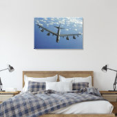 A US Air Force B-52 Stratofort Canvas Afdruk (Insitu (Slaapkamer))