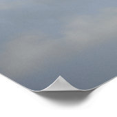 A US Air Force B-52 Stratofort in vlucht Poster (Hoek)