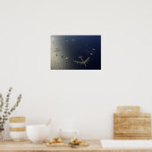 A US Air Force B-52 Stratofort vliegtuig Poster (Keuken)