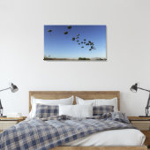 A US Air Force C-17 Globemaster III 2 Canvas Afdruk (Insitu (Slaapkamer))