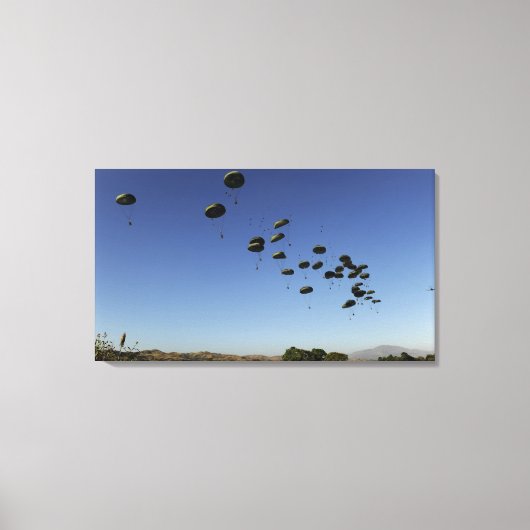 A US Air Force C-17 Globemaster III 2 Canvas Afdruk (Voorkant)