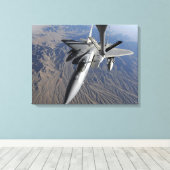 A US Air Force F-15 Eagle Canvas Afdruk (Insitu (Houten vloer))