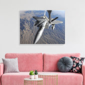 A US Air Force F-15 Eagle Canvas Afdruk (Insitu (Woonkamer))
