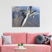 A US Air Force F-15 Eagle Canvas Afdruk (Insitu (Woonkamer))