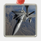 A US Air Force F-15 Eagle Metalen Ornament (Voorkant)