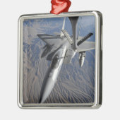 A US Air Force F-15 Eagle Metalen Ornament (Links)