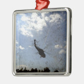 A US Navy HH-60 Seahawk Metalen Ornament (Links)