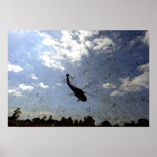 A US Navy HH-60 Seahawk Poster (Voorkant)