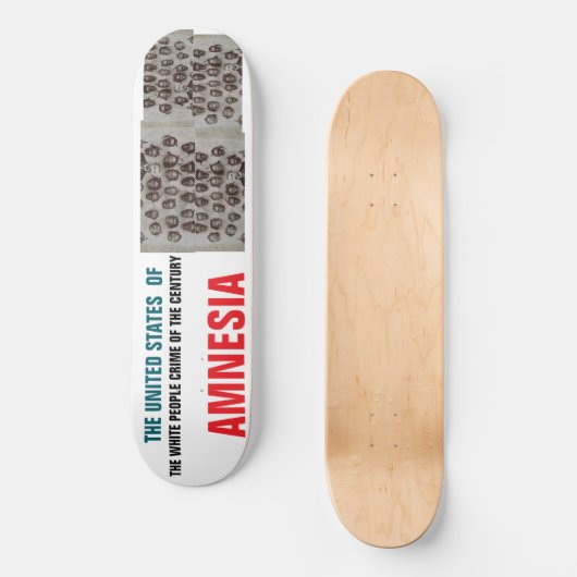 A. USAMNESIA8 1/4" Skateboard Deck (Voorkant)