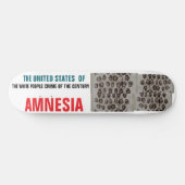 A. USAMNESIA8 1/4" Skateboard Deck (Horizontaal)