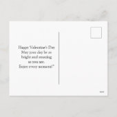 A Valentine for You Cute Pomeranian Dog Feestdagenkaart (Achterkant)