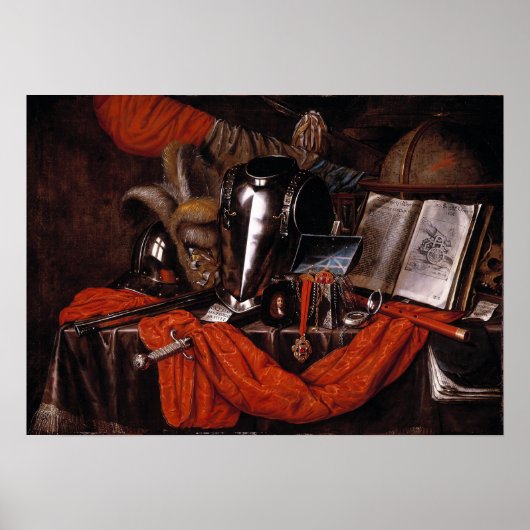 A Vanitas Edward Collier Poster (Voorkant)