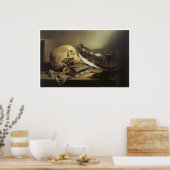 A Vanitas stillife, 1645 Poster (Keuken)