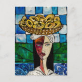 A vendedora de Chipas Briefkaart (Voorkant)