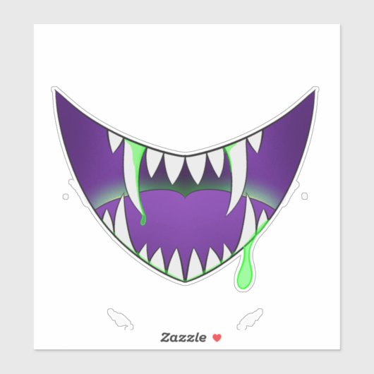 A Venomous Smile Sticker (Vel)