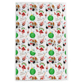 A Very Merry Cavalier King Charles Christmas Medium Cadeauzakje (Voorkant)