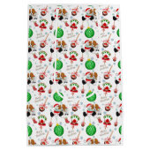 A Very Merry Cavalier King Charles Christmas Medium Cadeauzakje (Achterkant)