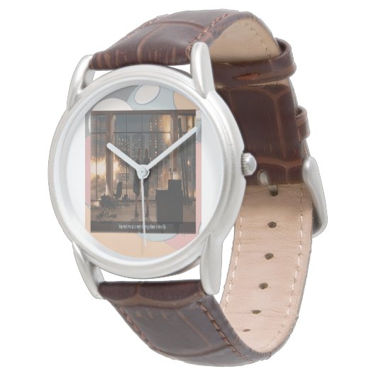 A Very Strange Time in my Life Watch Horloge (Gekanteld)