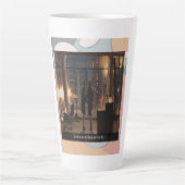 A Very Strange Time Latte Mug Latte Mok (Voorkant)