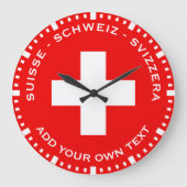 A Very Swiss Clock Grote Klok (Voorkant)
