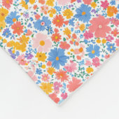  A vibrant and colorful pattern of small Fleece Deken (Hoek)