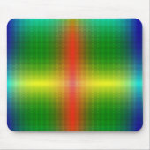 A vibrant mouse pad featuring a symmetrical rainbo muismat (Voorkant)