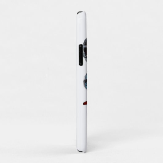 A vibrant red betta fish swimming. Case-Mate iPhone case (Achterkant/rechts)