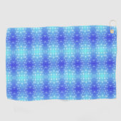 A vibrant towel featuring a symmetrical pattern golfhanddoek (Horizontaal)