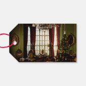 A Victorian Christmas - Customizable Tablecards Cadeaulabel (Achterkant Horizontaal)