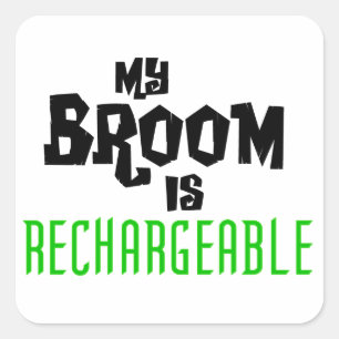 a vierkante sticker