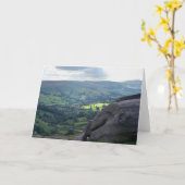 A View in the Peak District Greeting Card Kaart (Gele Bloem)