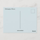 A View of a Town in Yablunytsya Ukraine Briefkaart (Achterkant)