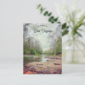 A View of Bergoo West Virginia Briefkaart (Staand voorkant)