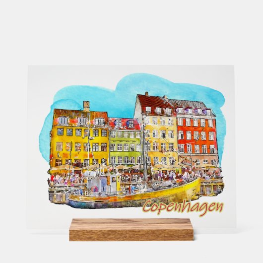 A view of Copenhagen Acryl Bord (Voorkant)