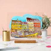 A view of Copenhagen Acryl Bord (Huwelijk)
