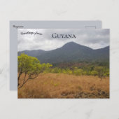 A View of Guyana Briefkaart (Voorkant / Achterkant)