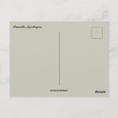 A View of Ismailli Azerbaijan Briefkaart (Achterkant)