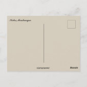 A View of Kotor Montenegro Postcard Briefkaart (Achterkant)