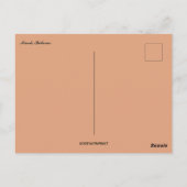 A View of Minsk Belarus at Sunset Briefkaart (Achterkant)