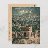 A View of Nader Hill Kabul Afghanistan Briefkaart (Voorkant / Achterkant)