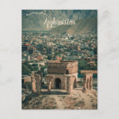 A View of Nader Hill Kabul Afghanistan Briefkaart (Voorkant)