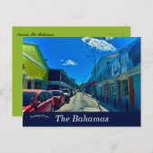 A View of Nassau The Bahamas Briefkaart (Voorkant / Achterkant)