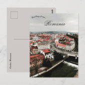 A View of Oradea Romania Briefkaart (Voorkant / Achterkant)