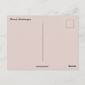 A View of Perast Montenegro Postcard Briefkaart (Achterkant)