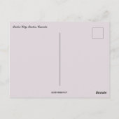 A View of Quebec City Quebec Canada Briefkaart (Achterkant)